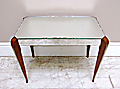 Vintage French Mirrored Coffee Table